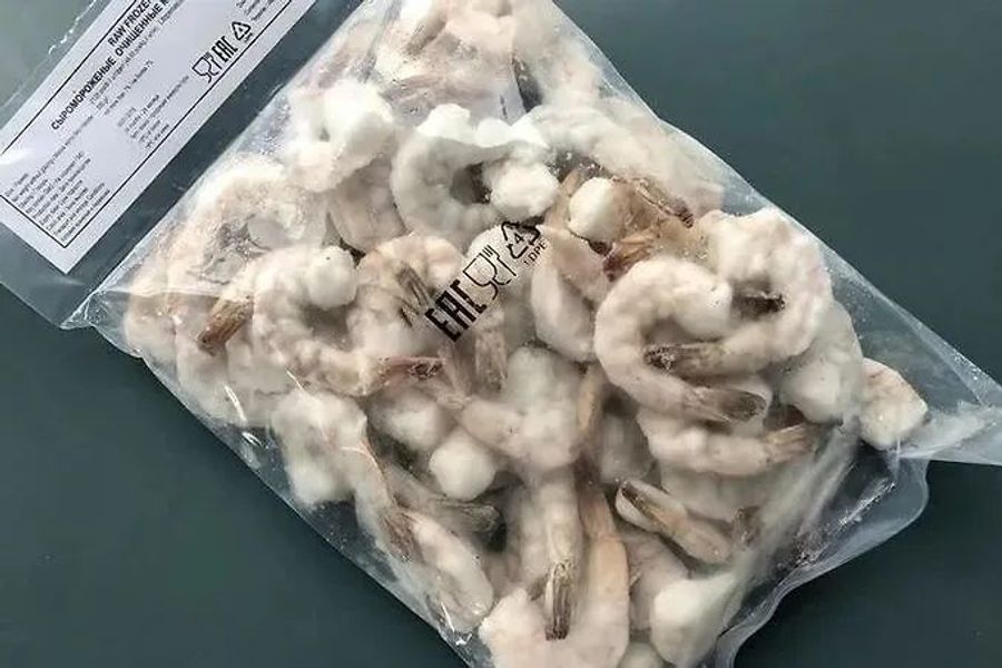 Креветка королевская Ваннамей очищ. с хвостом 21/25